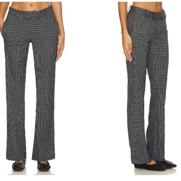 Free People x Revolve Jana - Black and Gray Boot Cut Pants - Picture 2 of 16